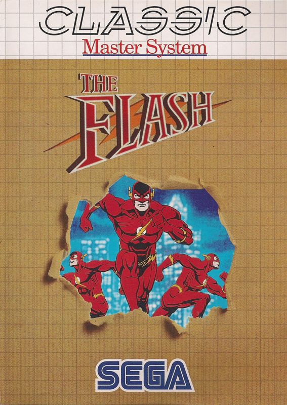 The Flash box art for Sega Master System